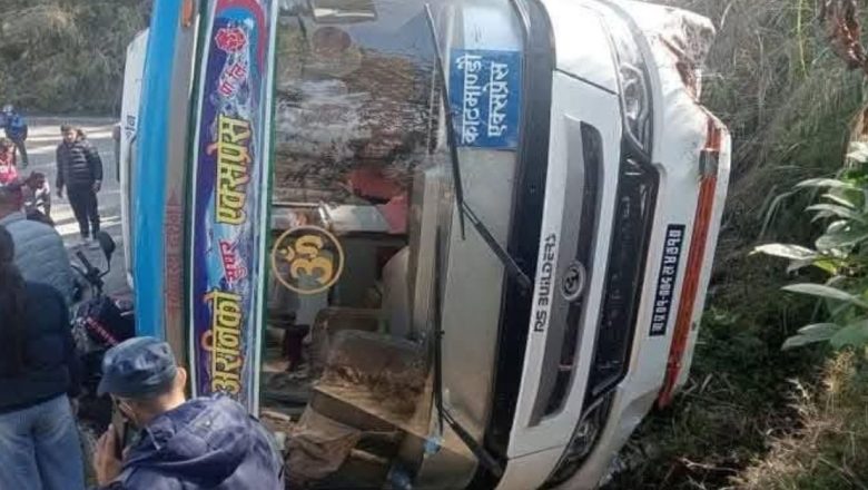 सिन्धुपाल्चोकमा बस दुर्घटना