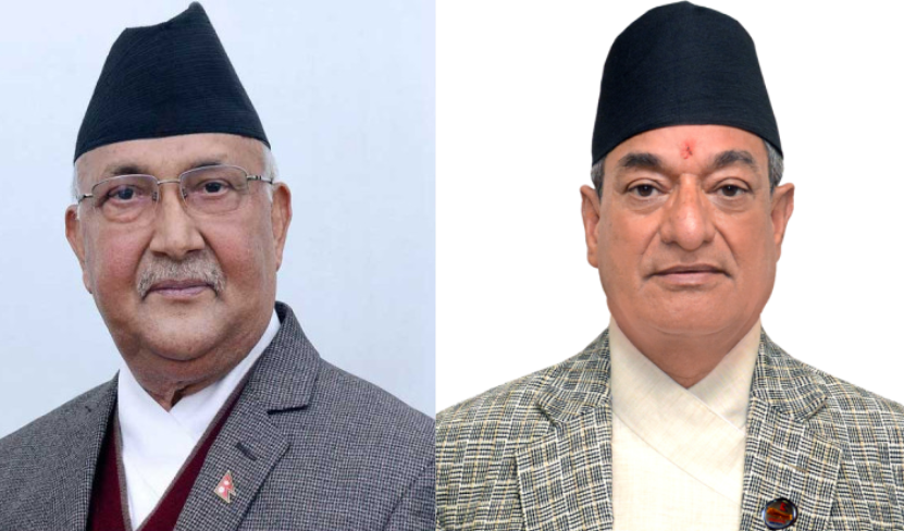 पूर्वप्रधानमन्त्री ओलि र पूर्व गृहमन्त्री लेखक पक्राउ , काठमाडौंको सुरक्षा व्यवस्था कडा